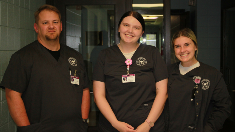 Jefferson State Community College nursing students.