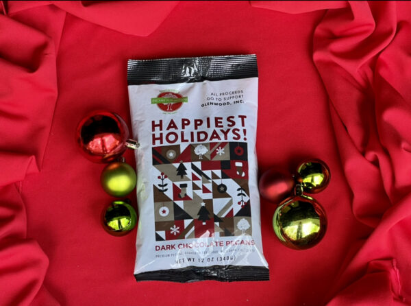 Dark Chocolate Covered Pecans 12 oz.